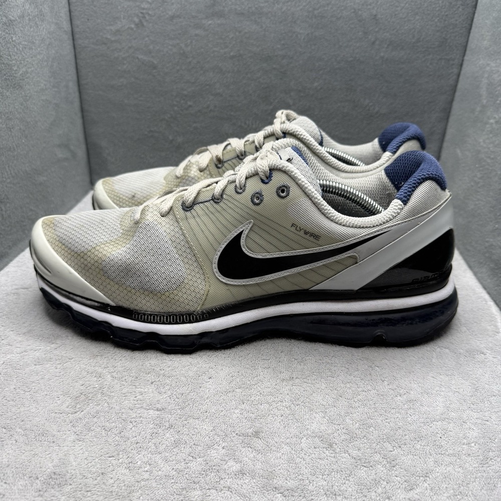 Nike Air Max+ 2010 Neutral Grey Flywire Men's Size 13 386368-015 Vintage Running